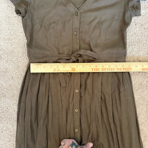 Liz Aliz, June Dress in Dark Green - S - Picture 14 of 16